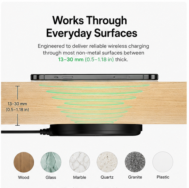 GHOSTCHARGER - Wireless Invisible Charger